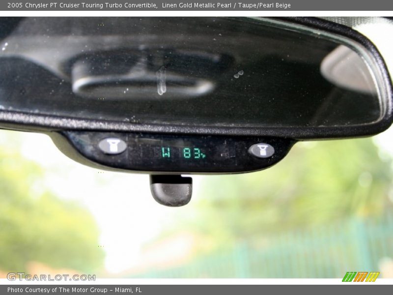 Linen Gold Metallic Pearl / Taupe/Pearl Beige 2005 Chrysler PT Cruiser Touring Turbo Convertible