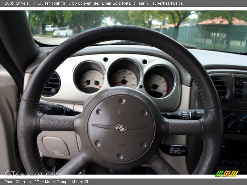 Linen Gold Metallic Pearl / Taupe/Pearl Beige 2005 Chrysler PT Cruiser Touring Turbo Convertible
