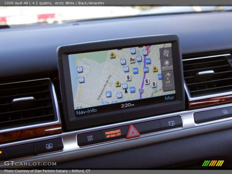 Navigation of 2006 A8 L 4.2 quattro