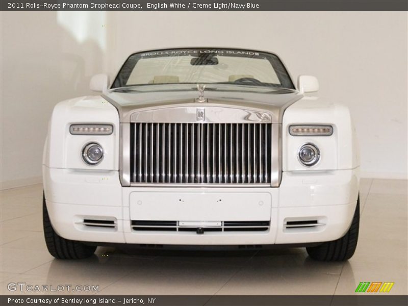 English White / Creme Light/Navy Blue 2011 Rolls-Royce Phantom Drophead Coupe