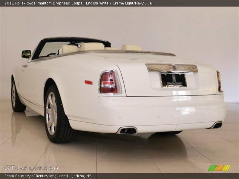 English White / Creme Light/Navy Blue 2011 Rolls-Royce Phantom Drophead Coupe