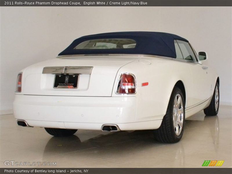 English White / Creme Light/Navy Blue 2011 Rolls-Royce Phantom Drophead Coupe