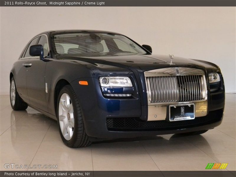 Midnight Sapphire / Creme Light 2011 Rolls-Royce Ghost