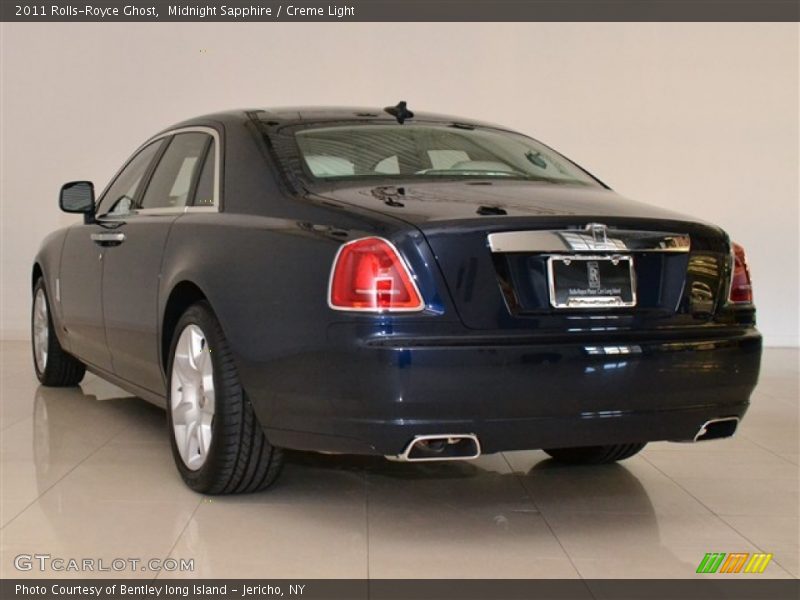 Midnight Sapphire / Creme Light 2011 Rolls-Royce Ghost