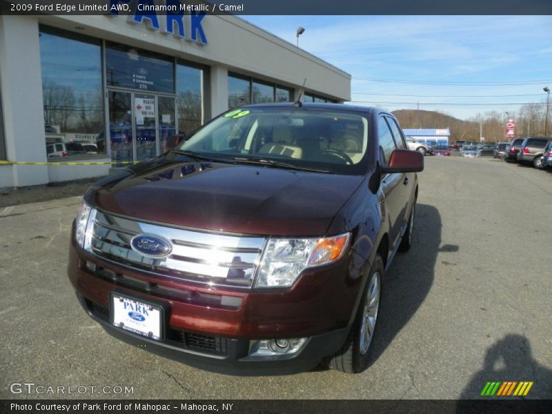 Cinnamon Metallic / Camel 2009 Ford Edge Limited AWD