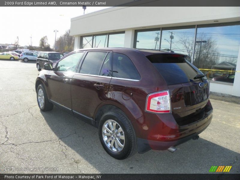 Cinnamon Metallic / Camel 2009 Ford Edge Limited AWD