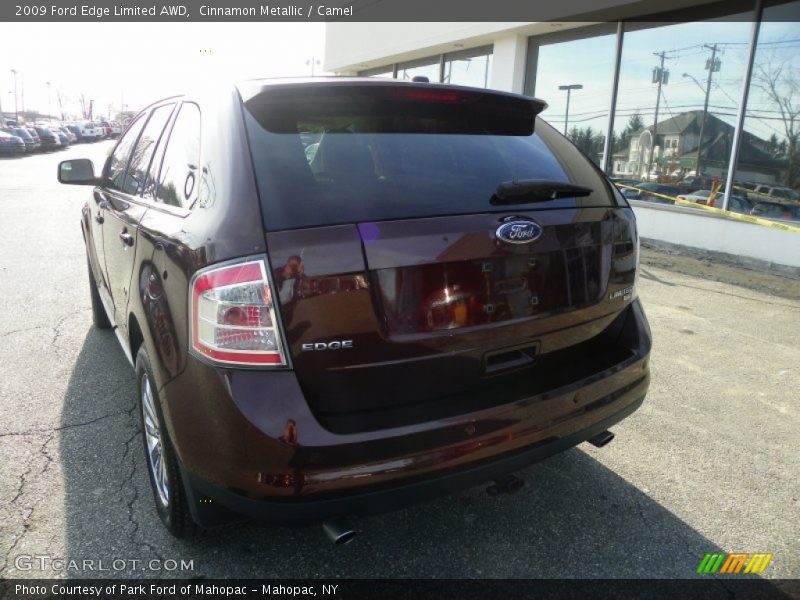 Cinnamon Metallic / Camel 2009 Ford Edge Limited AWD