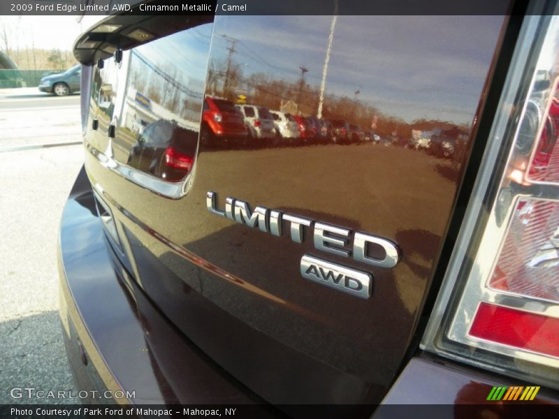 Cinnamon Metallic / Camel 2009 Ford Edge Limited AWD