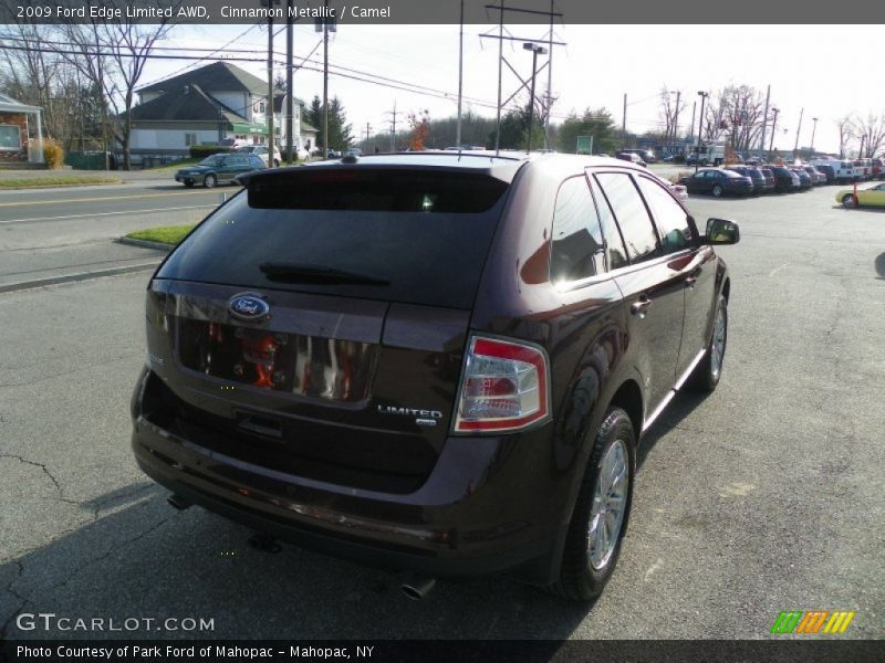 Cinnamon Metallic / Camel 2009 Ford Edge Limited AWD