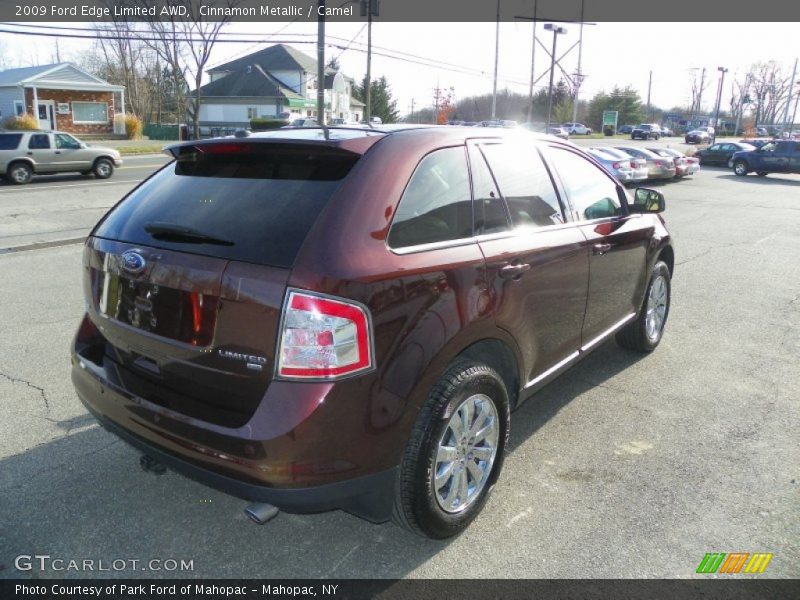 Cinnamon Metallic / Camel 2009 Ford Edge Limited AWD
