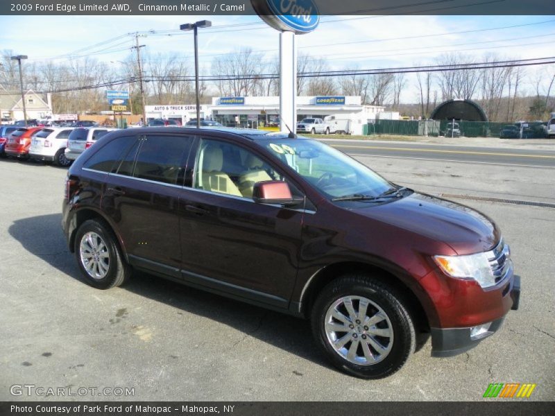 Cinnamon Metallic / Camel 2009 Ford Edge Limited AWD