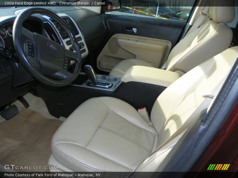 Cinnamon Metallic / Camel 2009 Ford Edge Limited AWD