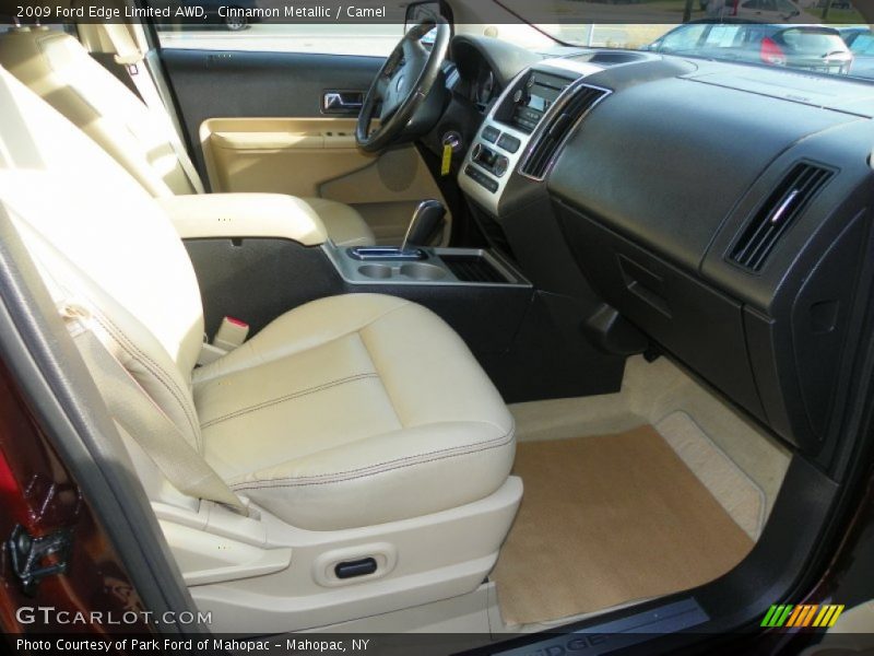 Cinnamon Metallic / Camel 2009 Ford Edge Limited AWD