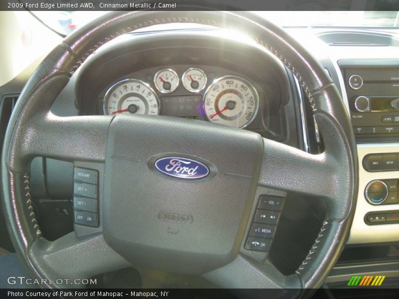 Cinnamon Metallic / Camel 2009 Ford Edge Limited AWD