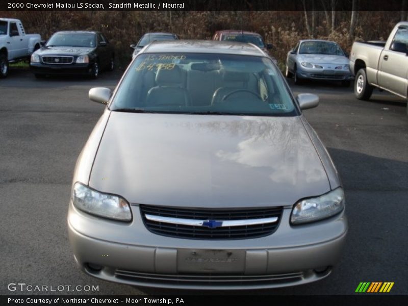 Sandrift Metallic / Neutral 2000 Chevrolet Malibu LS Sedan
