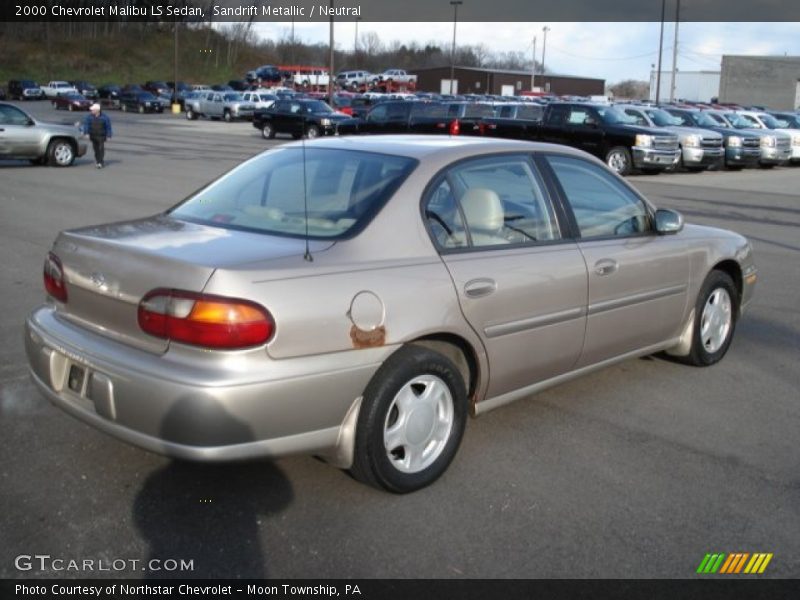 Sandrift Metallic / Neutral 2000 Chevrolet Malibu LS Sedan