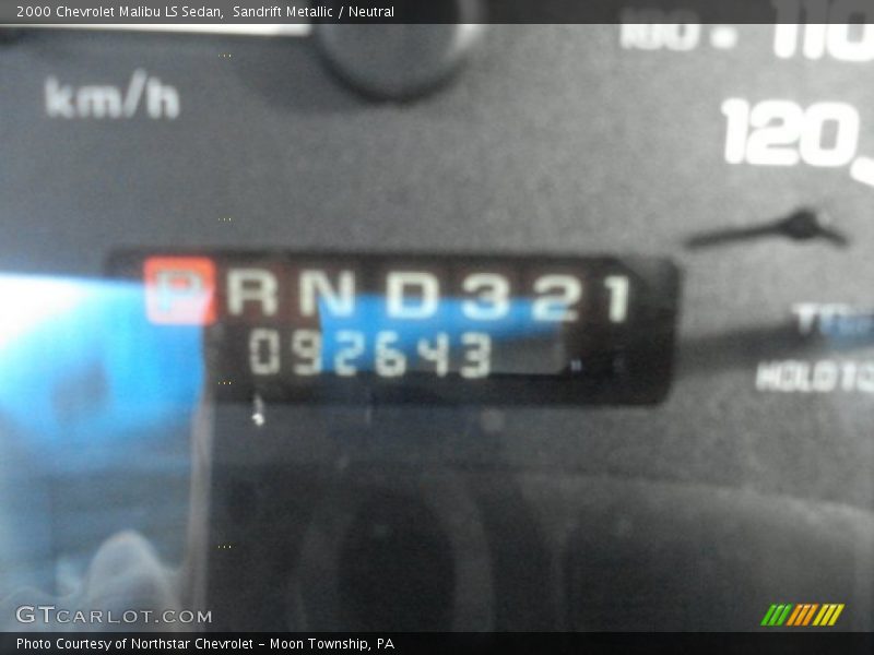 Sandrift Metallic / Neutral 2000 Chevrolet Malibu LS Sedan