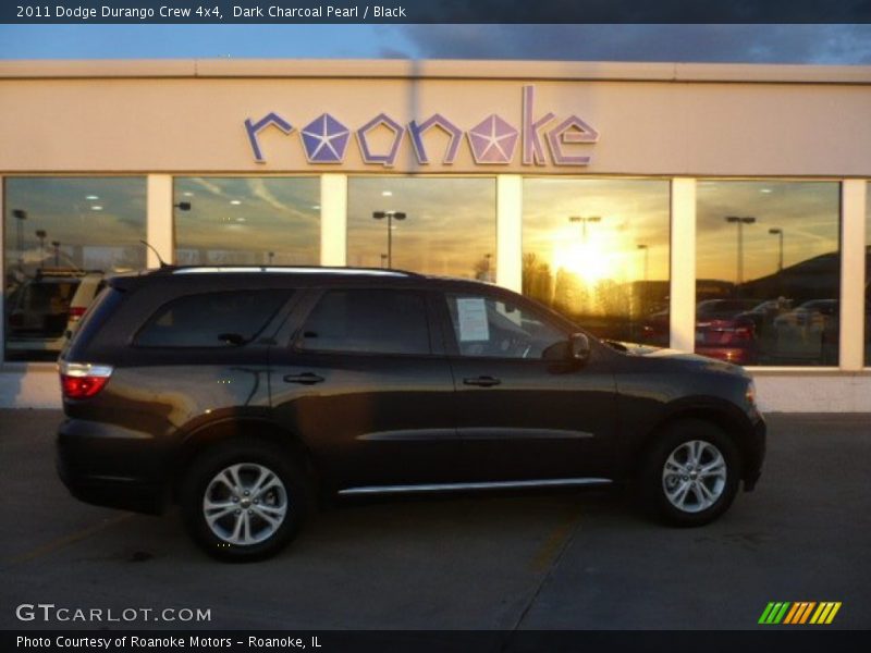 Dark Charcoal Pearl / Black 2011 Dodge Durango Crew 4x4