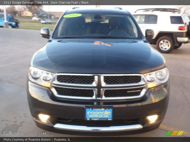 Dark Charcoal Pearl / Black 2011 Dodge Durango Crew 4x4
