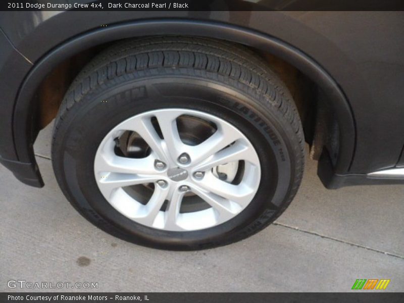 Dark Charcoal Pearl / Black 2011 Dodge Durango Crew 4x4