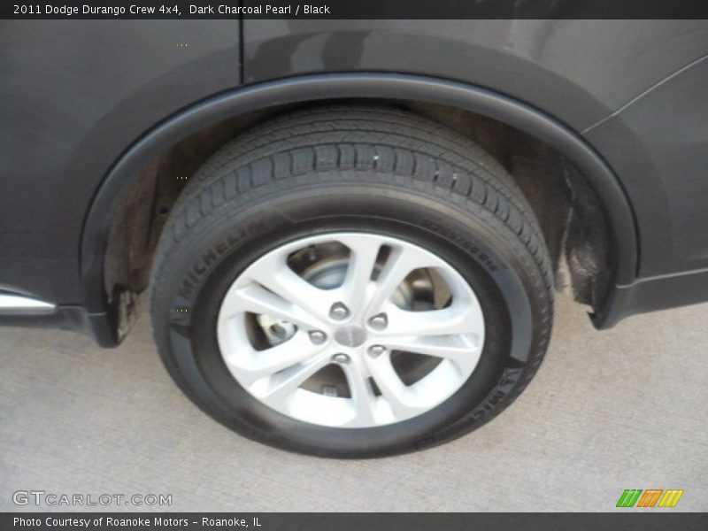 Dark Charcoal Pearl / Black 2011 Dodge Durango Crew 4x4
