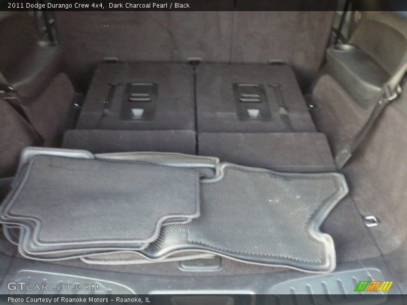 Dark Charcoal Pearl / Black 2011 Dodge Durango Crew 4x4