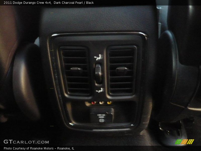 Dark Charcoal Pearl / Black 2011 Dodge Durango Crew 4x4