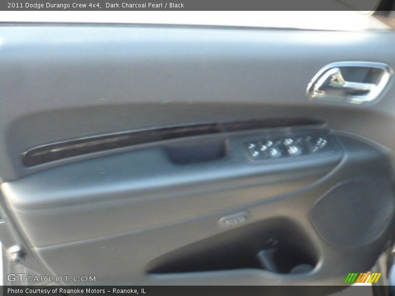 Dark Charcoal Pearl / Black 2011 Dodge Durango Crew 4x4