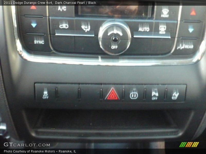 Dark Charcoal Pearl / Black 2011 Dodge Durango Crew 4x4