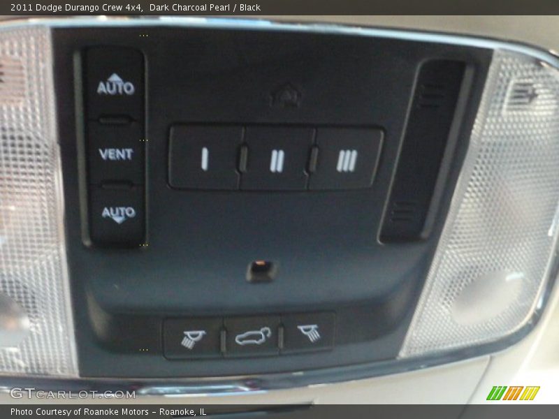 Dark Charcoal Pearl / Black 2011 Dodge Durango Crew 4x4
