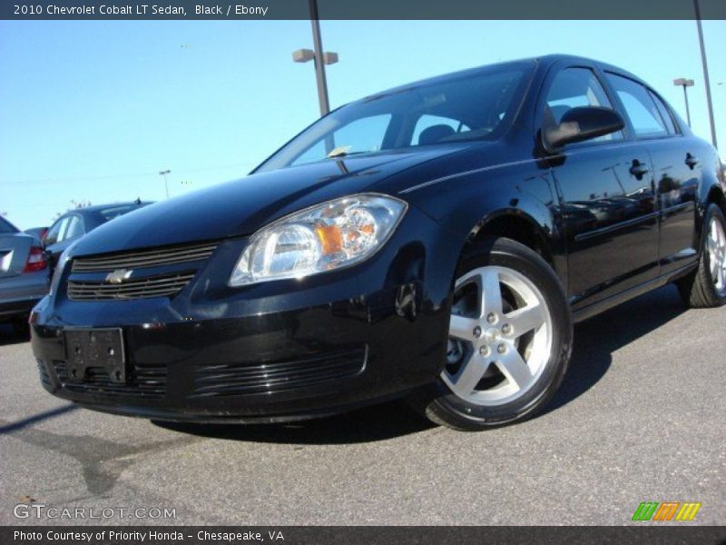 Black / Ebony 2010 Chevrolet Cobalt LT Sedan