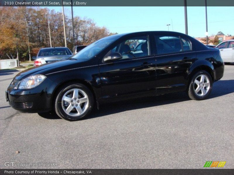 Black / Ebony 2010 Chevrolet Cobalt LT Sedan