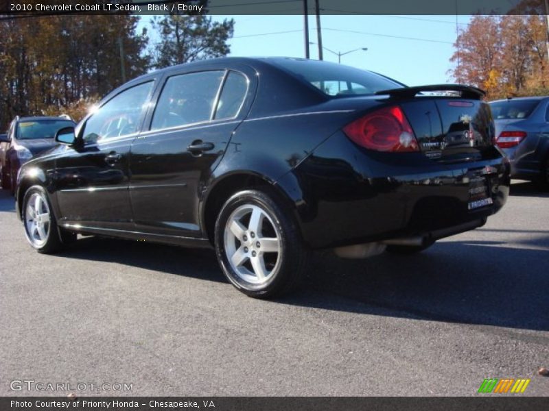 Black / Ebony 2010 Chevrolet Cobalt LT Sedan