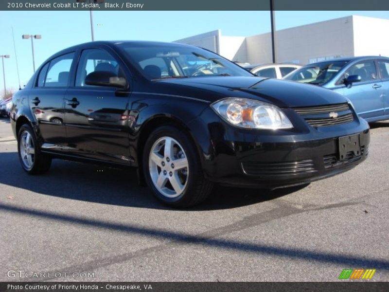 Black / Ebony 2010 Chevrolet Cobalt LT Sedan