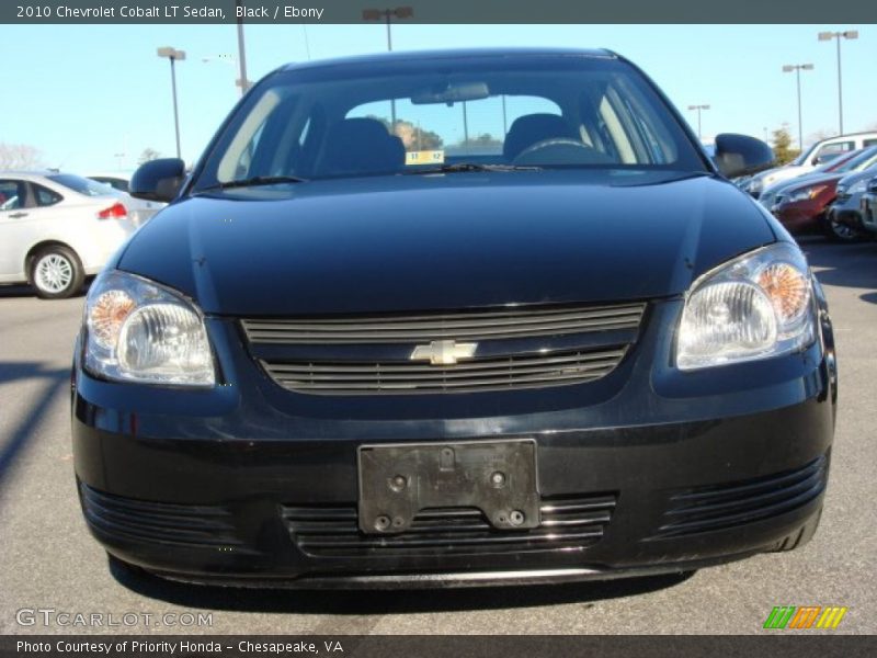 Black / Ebony 2010 Chevrolet Cobalt LT Sedan