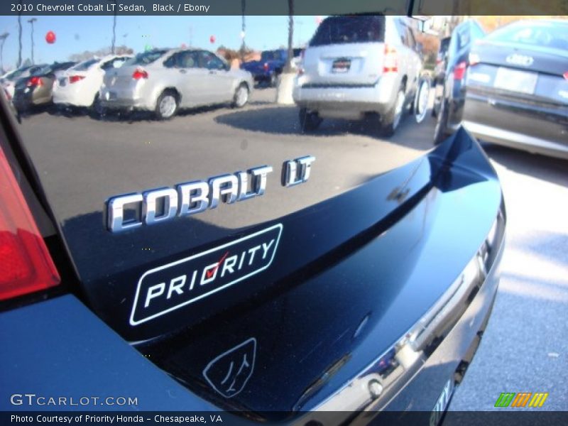 Black / Ebony 2010 Chevrolet Cobalt LT Sedan