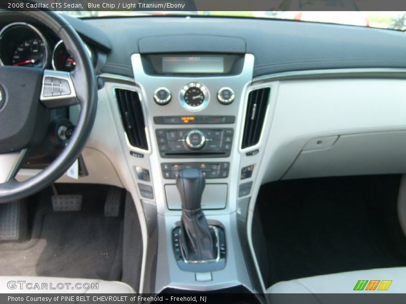Blue Chip / Light Titanium/Ebony 2008 Cadillac CTS Sedan