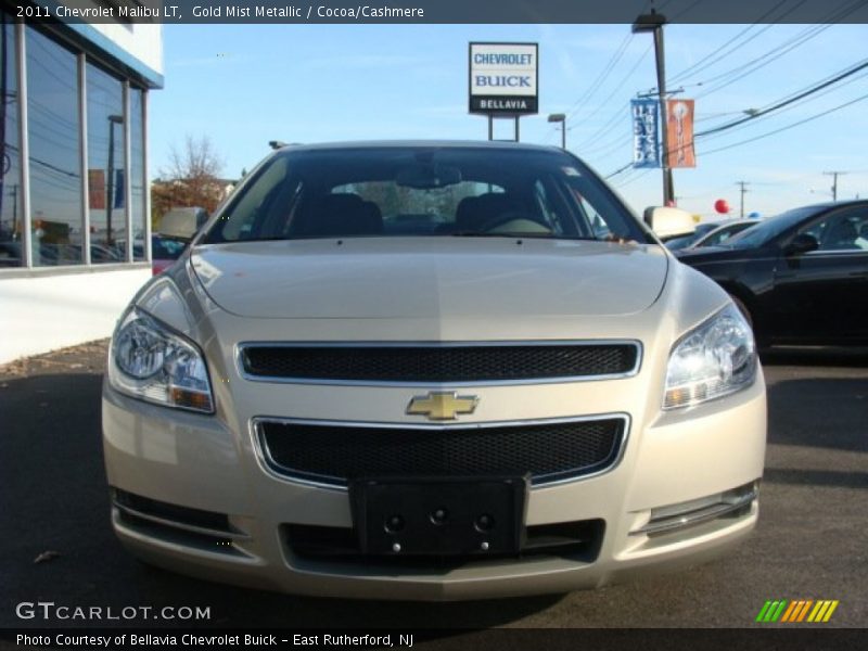 Gold Mist Metallic / Cocoa/Cashmere 2011 Chevrolet Malibu LT