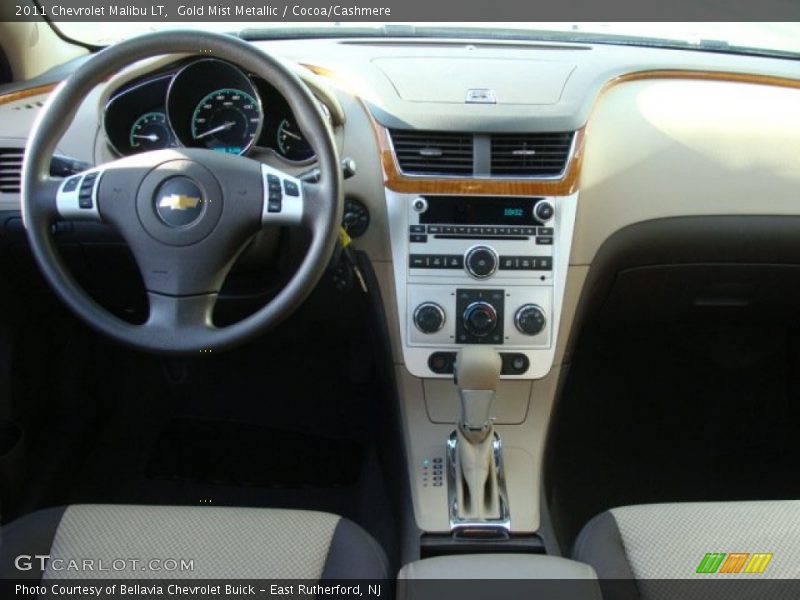 Gold Mist Metallic / Cocoa/Cashmere 2011 Chevrolet Malibu LT