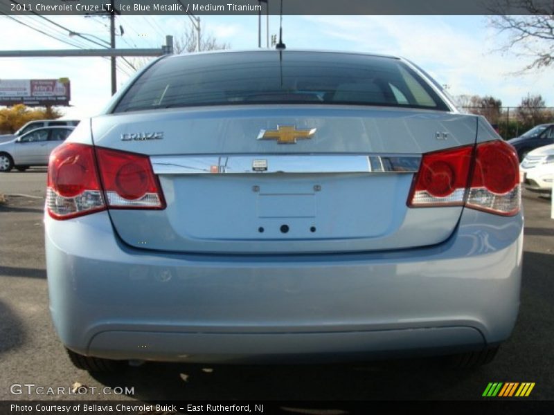 Ice Blue Metallic / Medium Titanium 2011 Chevrolet Cruze LT