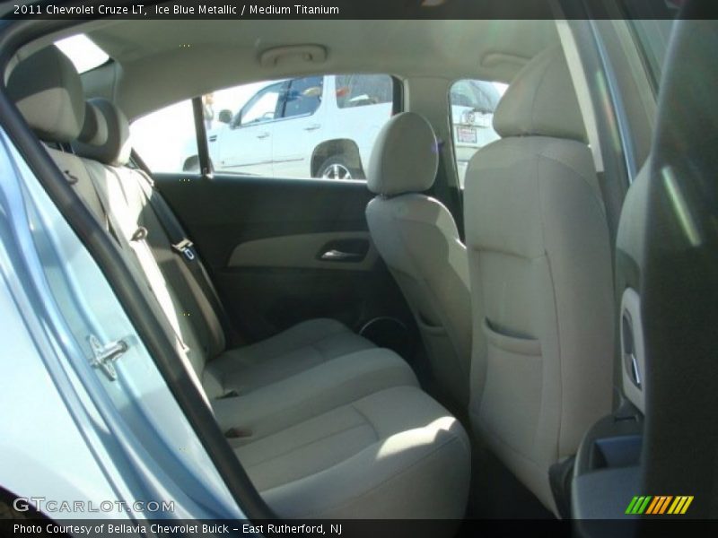 Ice Blue Metallic / Medium Titanium 2011 Chevrolet Cruze LT