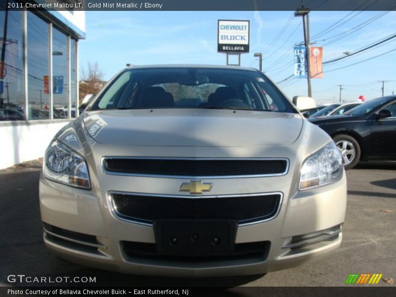 Gold Mist Metallic / Ebony 2011 Chevrolet Malibu LT