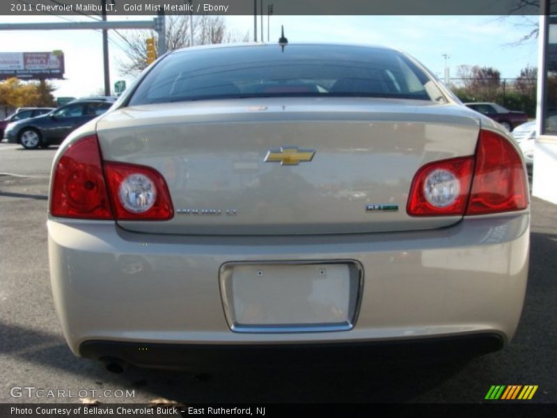Gold Mist Metallic / Ebony 2011 Chevrolet Malibu LT
