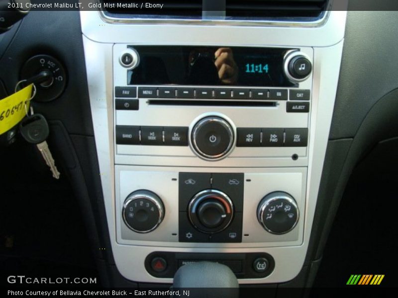 Gold Mist Metallic / Ebony 2011 Chevrolet Malibu LT