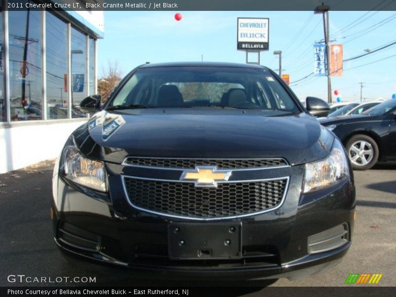 Black Granite Metallic / Jet Black 2011 Chevrolet Cruze LT