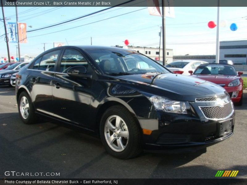 Black Granite Metallic / Jet Black 2011 Chevrolet Cruze LT