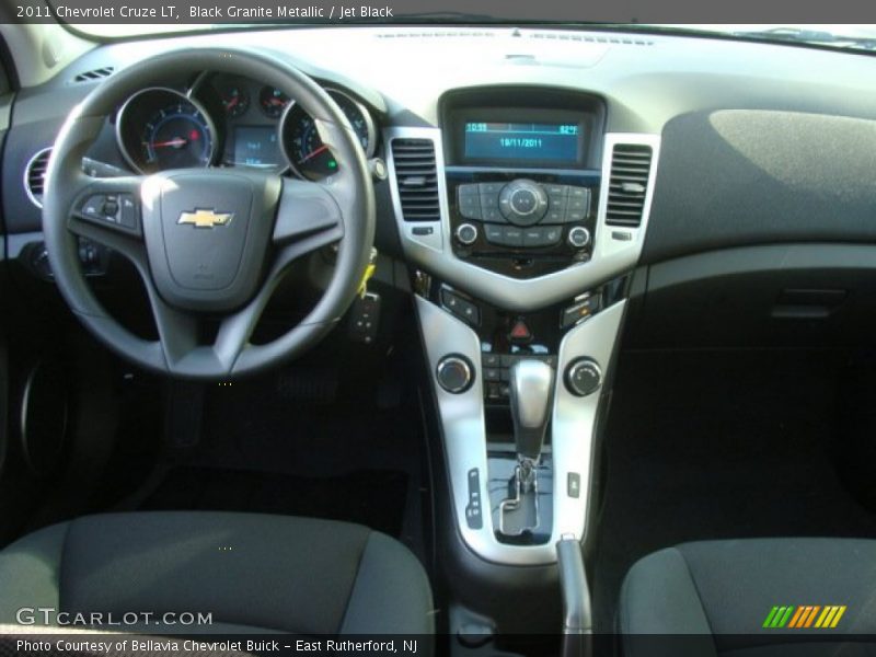 Black Granite Metallic / Jet Black 2011 Chevrolet Cruze LT