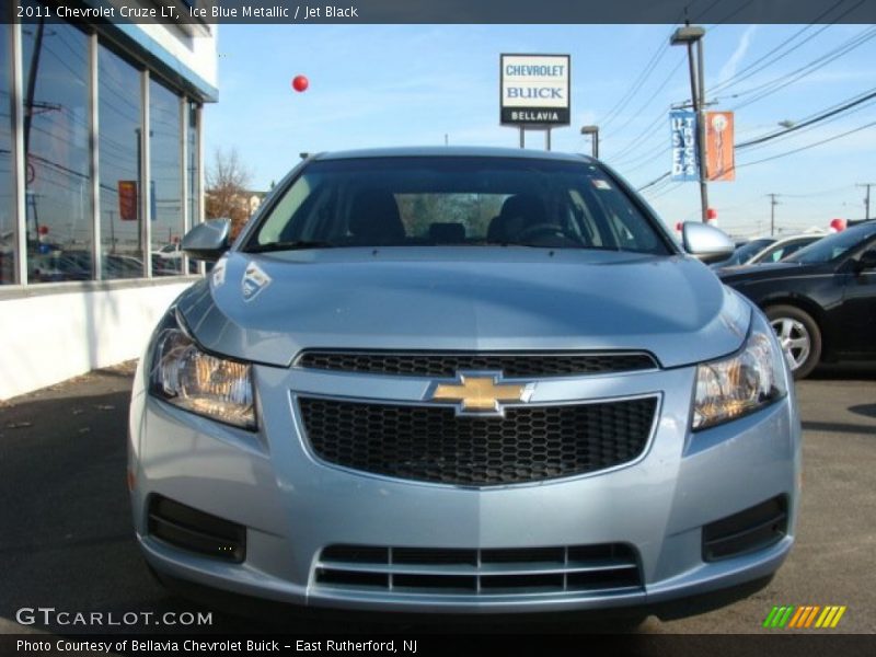 Ice Blue Metallic / Jet Black 2011 Chevrolet Cruze LT