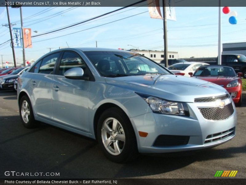 Ice Blue Metallic / Jet Black 2011 Chevrolet Cruze LT