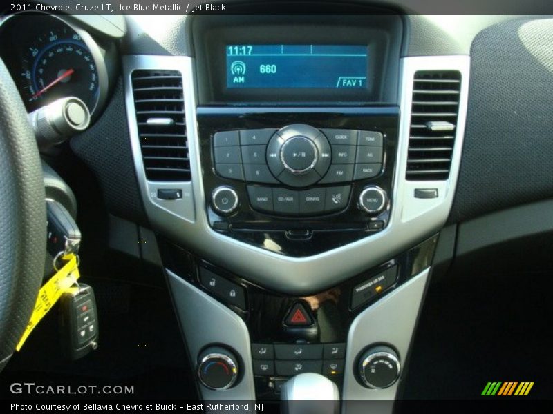 Ice Blue Metallic / Jet Black 2011 Chevrolet Cruze LT
